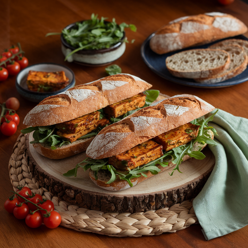 Tempeh patties for plant-based snack development in India